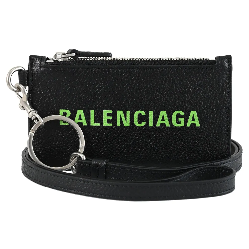 BALENCIAGA 巴黎世家 594548 鱷魚紋牛皮頸掛式卡片零錢包.深紅色 歷史價格詳細信息