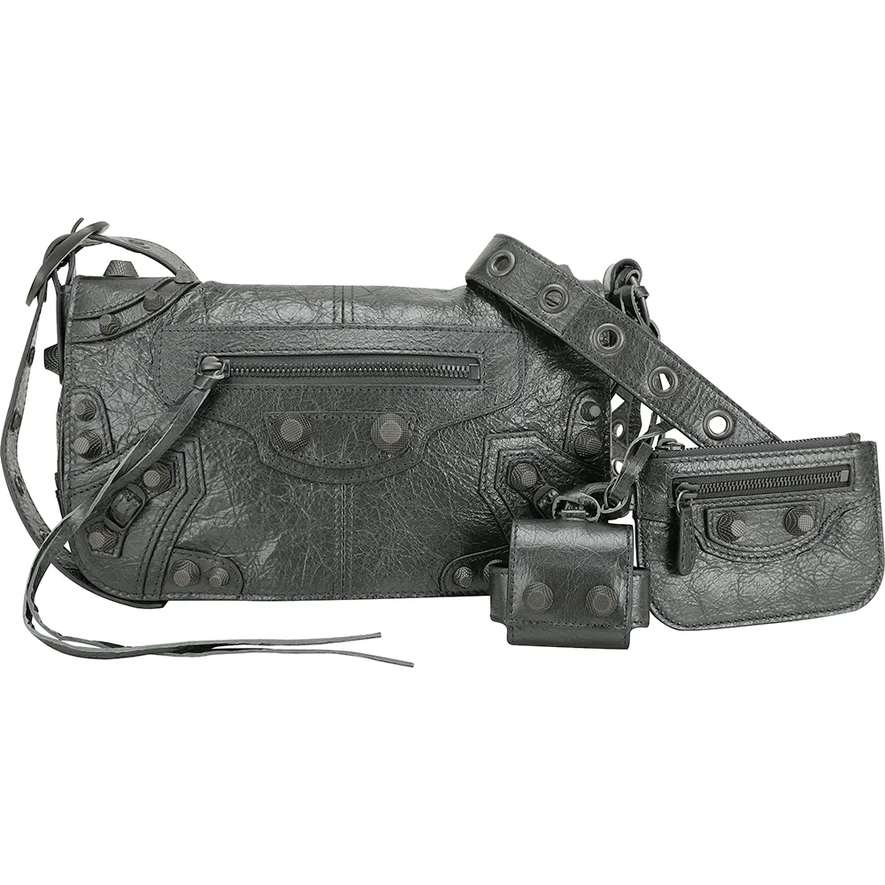 Balenciaga巴黎世家Le cagole 油蜡皮xs号 ash blue这个颜色超美的 歷史價格詳細信息