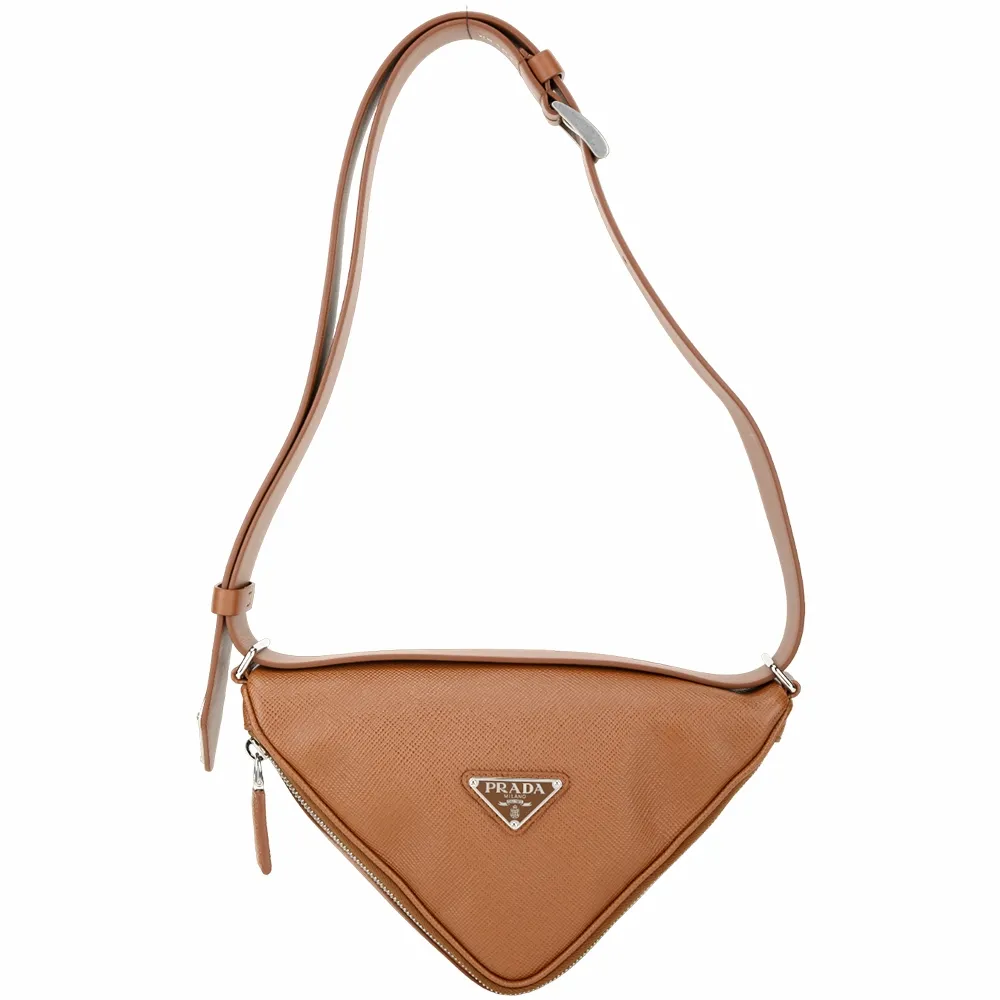 PRADA Saffiano 三角標防刮牛皮手提/斜背托特包(附零錢包/黑色) 歷史價格詳細信息