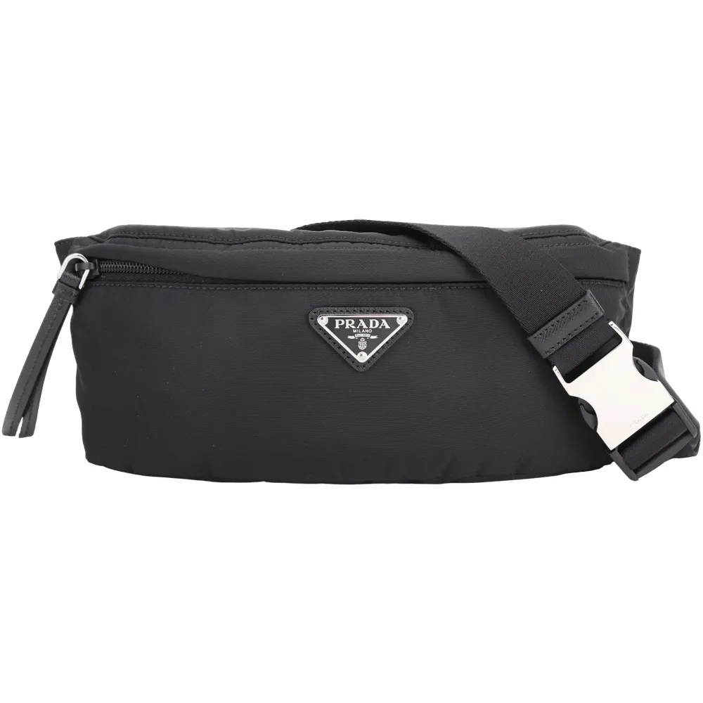 PRADA 三角框浮雕LOGO水波紋皮革ㄇ形拉鍊長夾(黑色) 1ML506 2CN0 F0002 歷史價格詳細信息