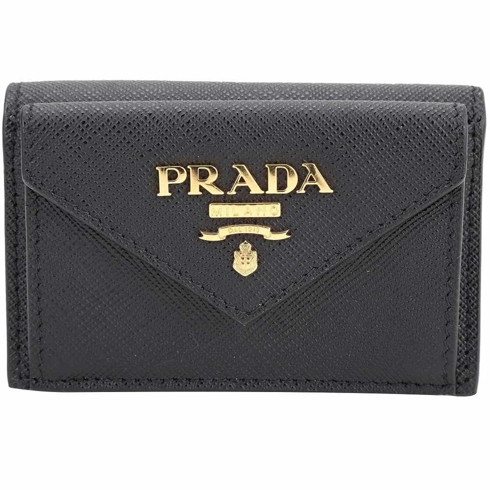 PRADA Saffiano 三角標防刮牛皮手提/斜背托特包(附零錢包/黑色) 歷史價格詳細信息