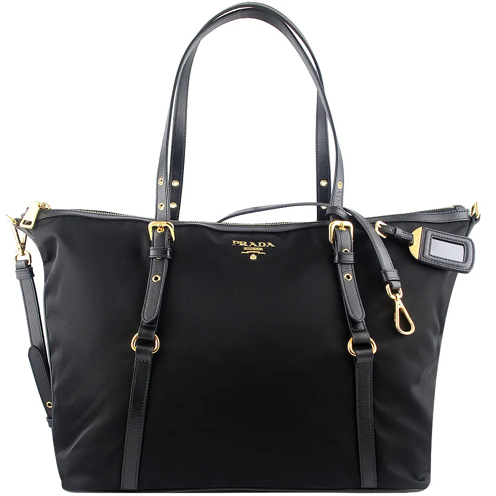 Prada 尼龍羊皮兩用包。背帶有重新送修，可正常使用，售出不退換貨，請考慮清楚再訂購 歷史價格詳細信息