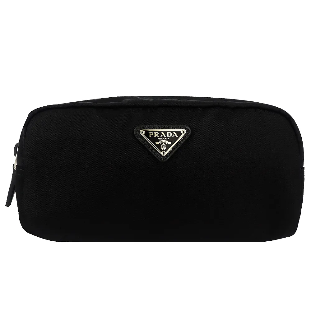 PRADA 標籤系列 色塊拼接橡膠拖鞋(黑色) 歷史價格詳細信息