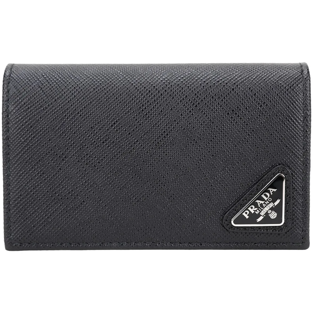 PRADA Saffiano 三角標防刮牛皮手提/斜背托特包(附零錢包/黑色) 歷史價格詳細信息