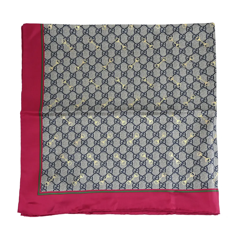 GUCCI 桃紅色麂皮經典馬銜高跟楔型涼鞋 歷史價格詳細信息