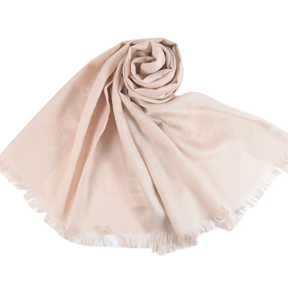 COACH 大C LOGO羊毛流蘇圍巾-單寧藍 歷史價格詳細信息