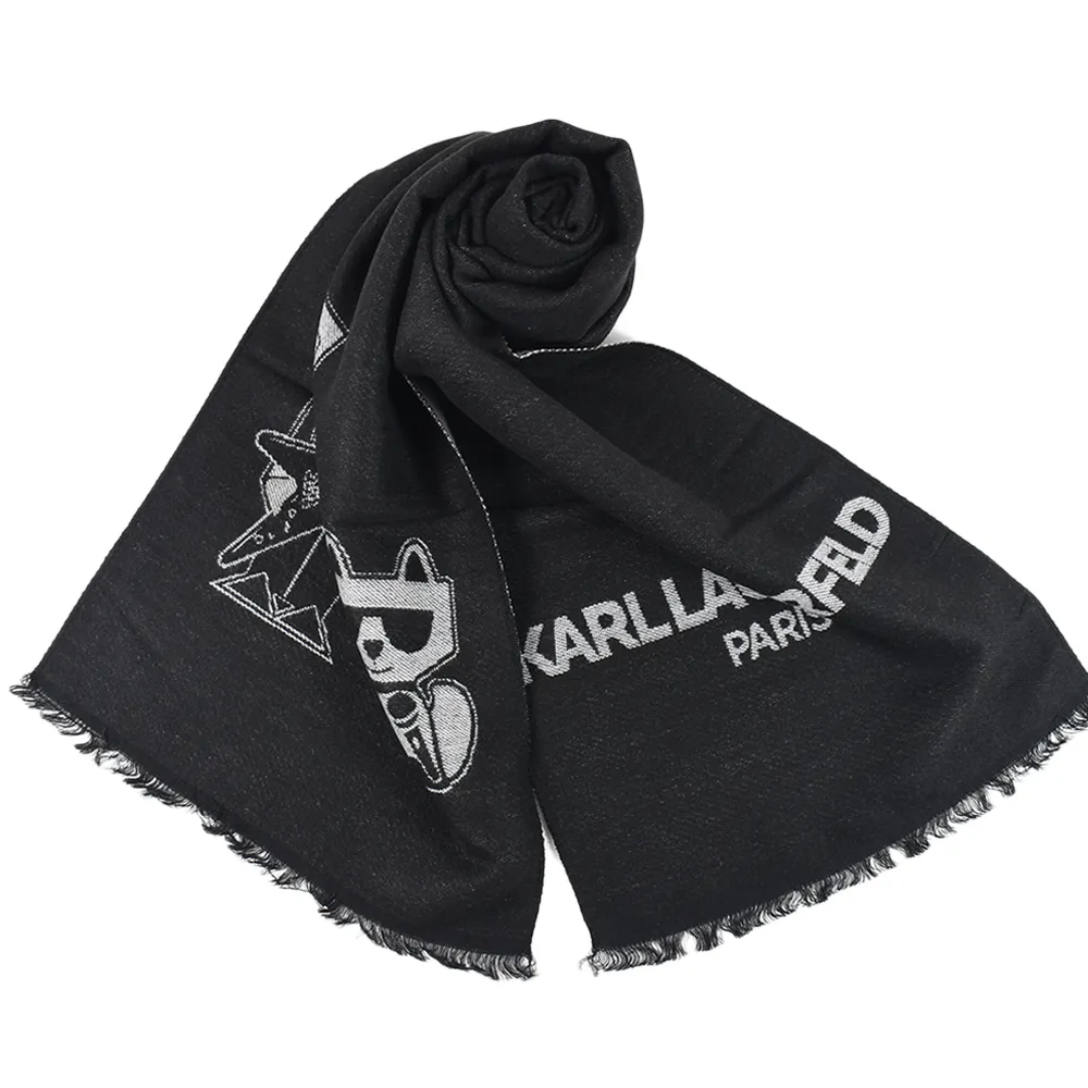 Karl Lagerfeld 黑色 毛邊褲腳 直筒牛仔褲 998元 歷史價格詳細信息