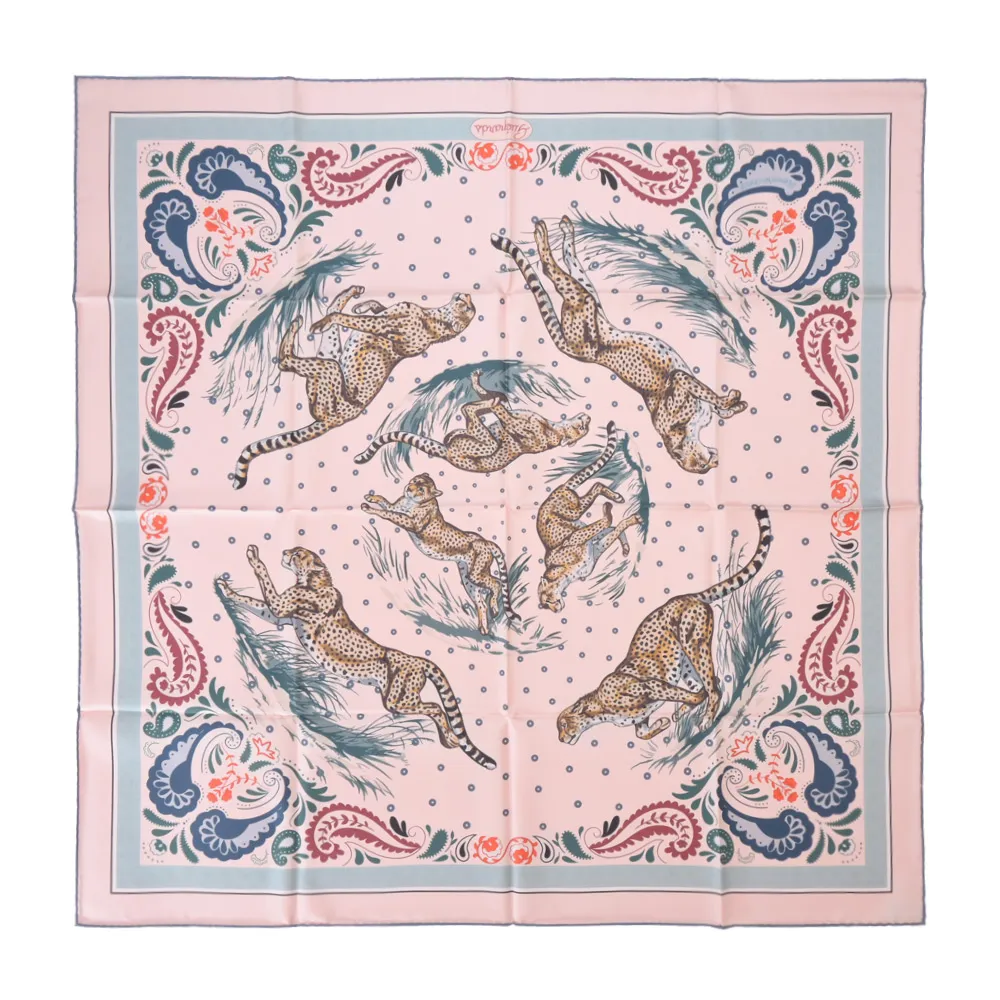 Hermes 愛馬仕 Guepard Bandana Franges Cuir斜紋緞帶皮革流蘇Twilly(可可/白葡萄酒) 歷史價格詳細信息
