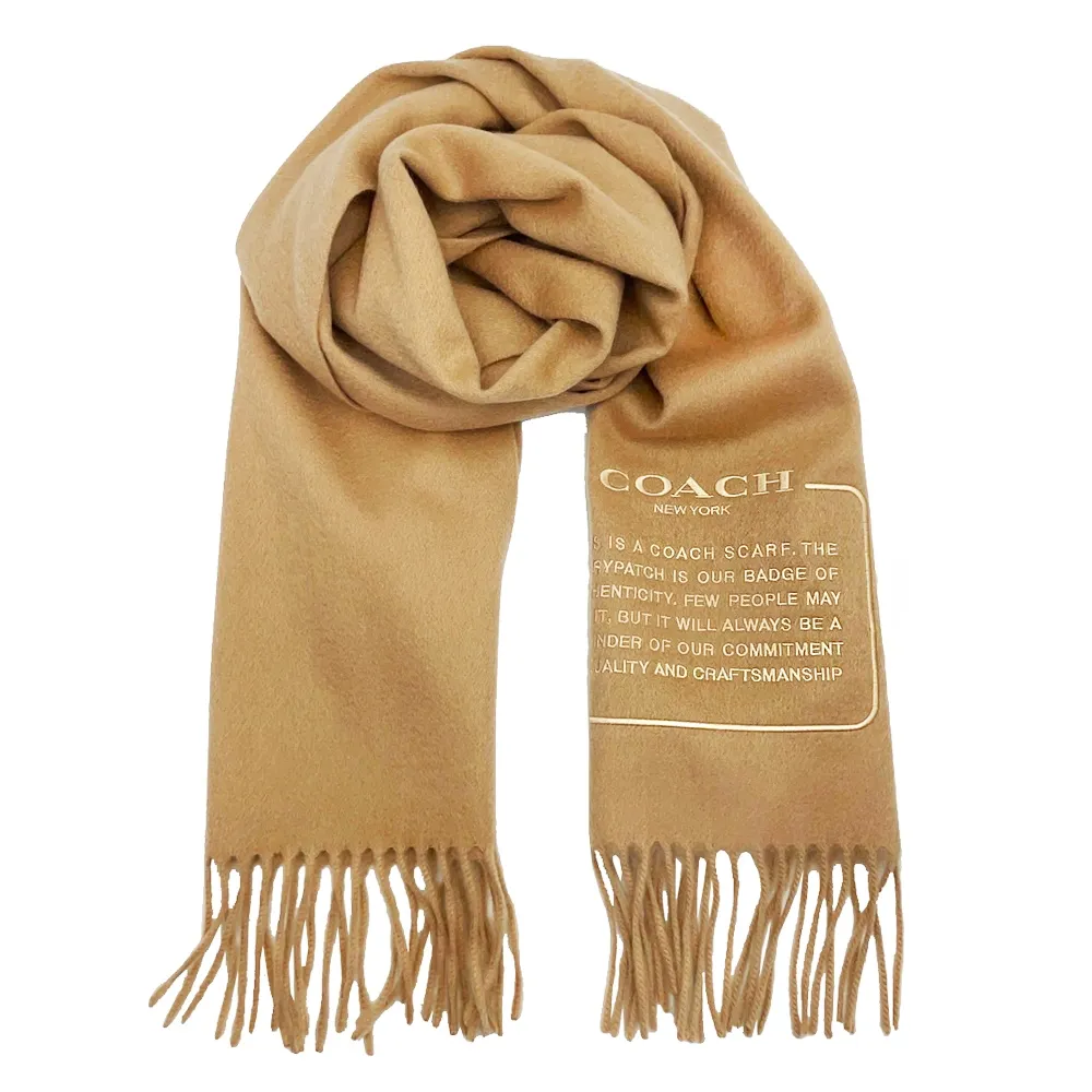 【COACH】羊毛圍巾(新款任選) 歷史價格詳細信息
