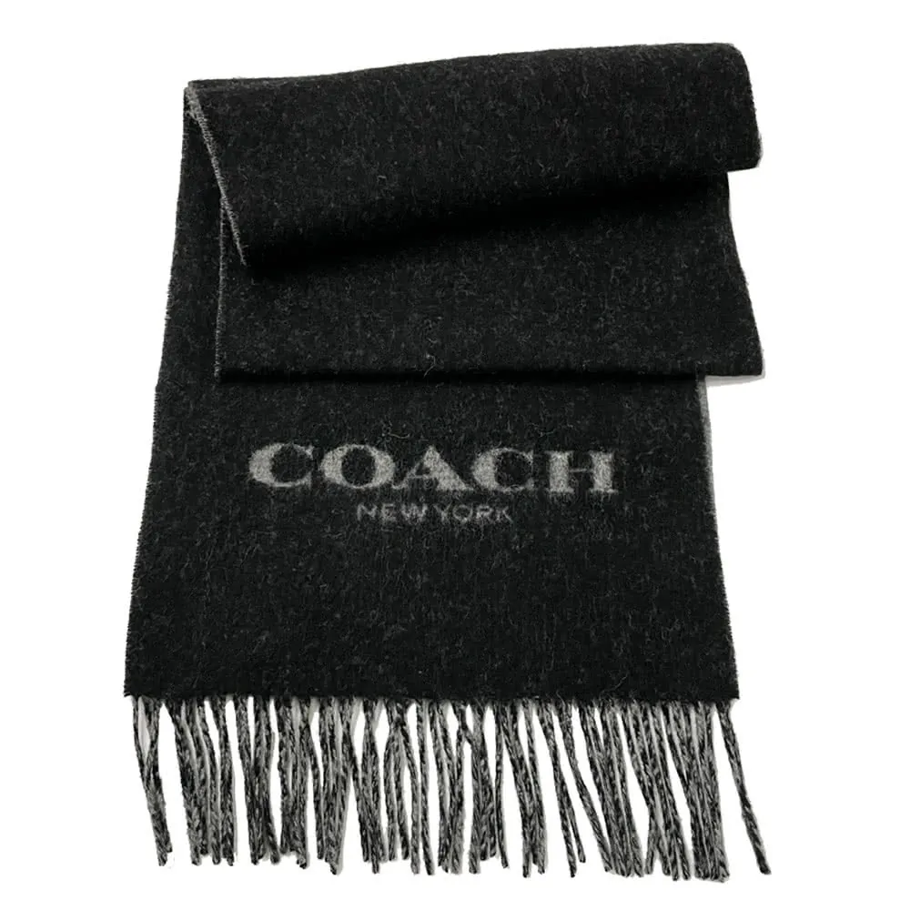 【COACH】經典LOGO羊毛披肩/圍巾(多款可選) 歷史價格詳細信息