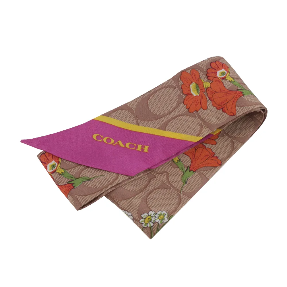 COACH CC Logo 壓紋平滑小牛皮ㄇ形拉鍊長夾(黑色) CE551 QB/BK 歷史價格詳細信息