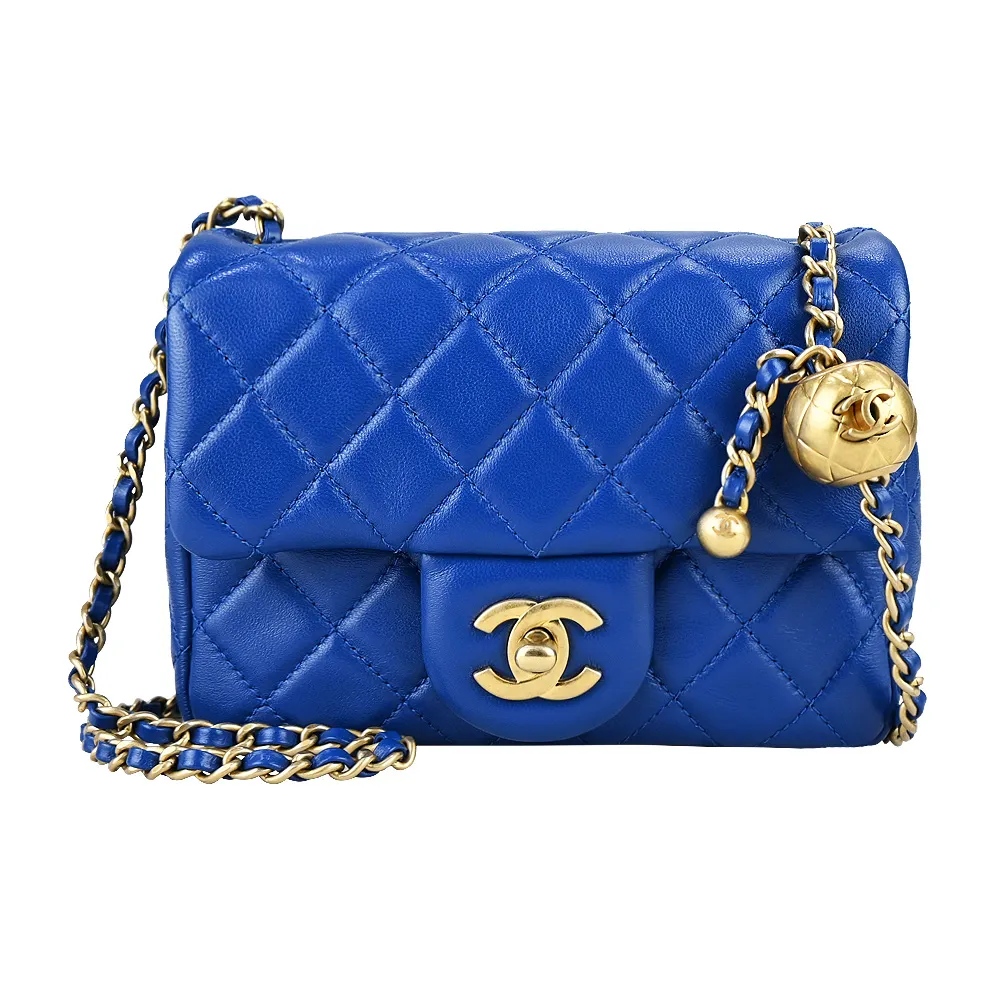 CHANEL 經典斜紋真絲領帶(藍色) 歷史價格詳細信息