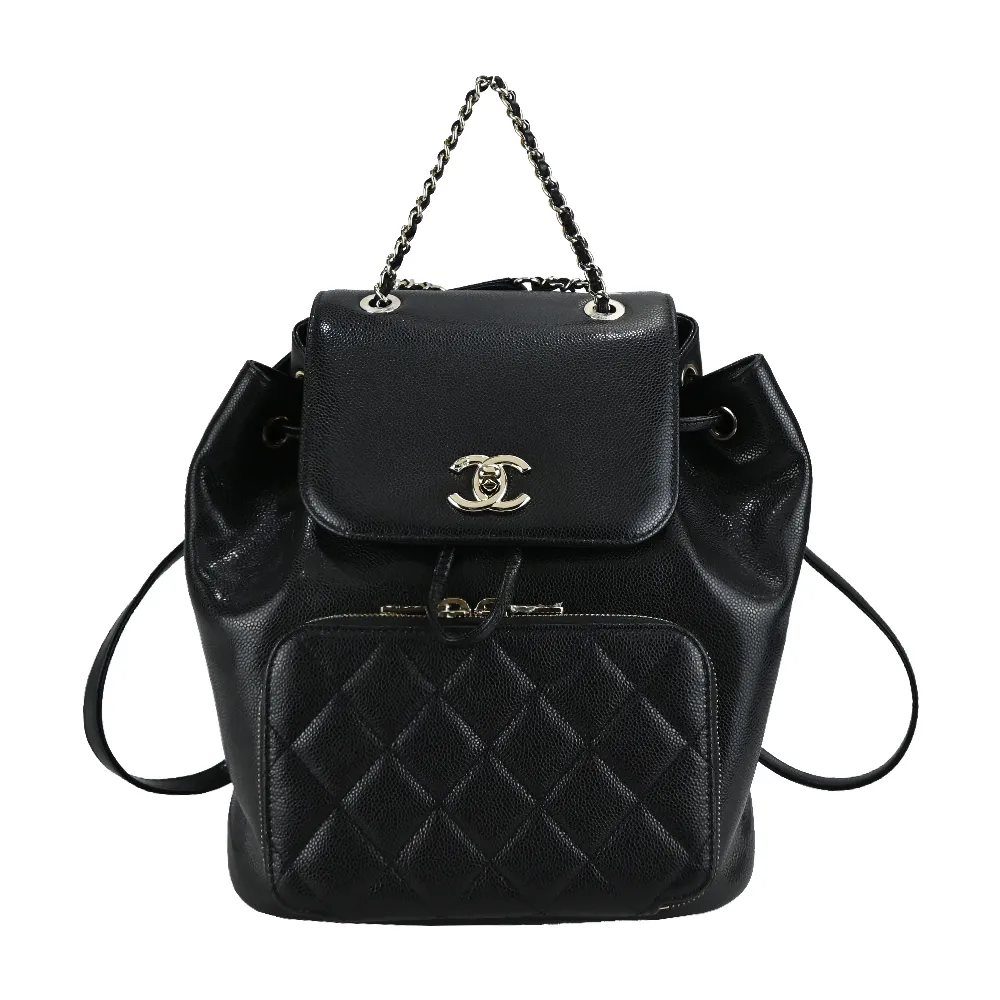 Chanel  黑色 金扣 牛皮 荔枝紋 休休閒卡片零錢夾 A80799 法國正品 現貨 歷史價格詳細信息