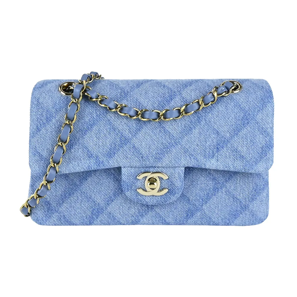 CHANEL 經典斜紋真絲領帶(藍色) 歷史價格詳細信息