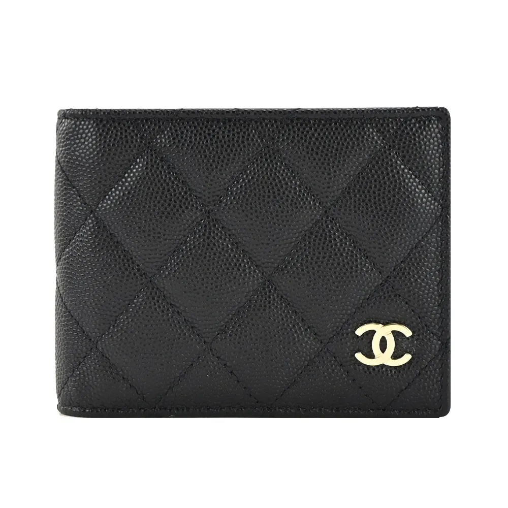 CHANEL經典雙C LOGO小牛皮環釦吊飾肩背/斜背包(黑色) 歷史價格詳細信息