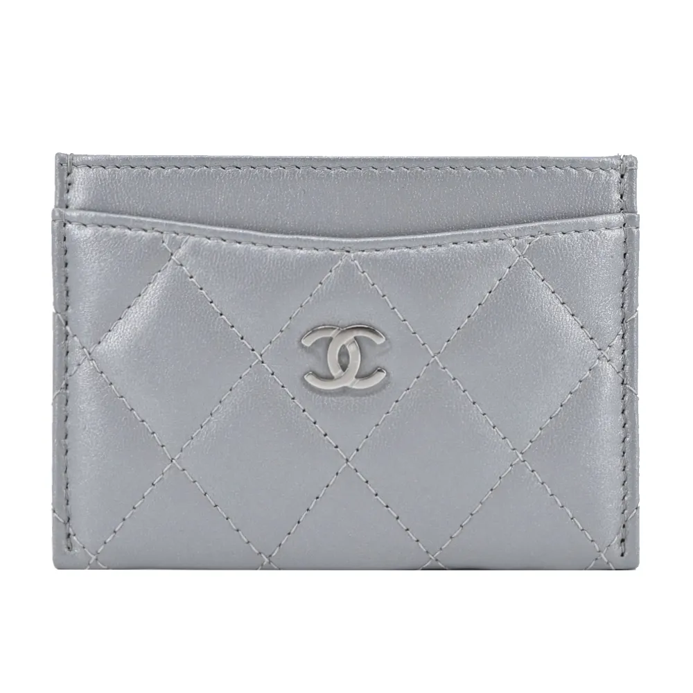 CHANEL經典雙C LOGO菱格紋小牛皮金釦兩用包(黑色) 歷史價格詳細信息