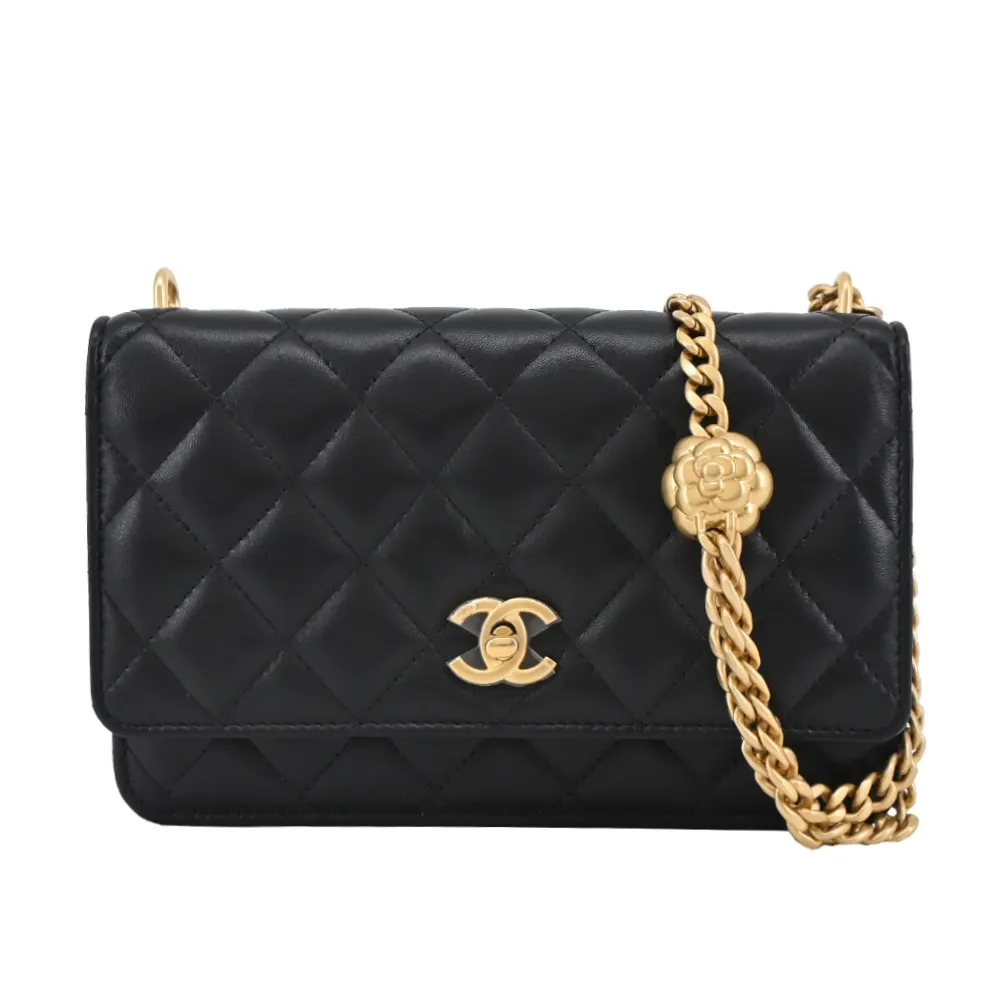 CHANEL 經典金釦小牛皮 Boy Chanel 20cm (黑色) A67085 Y09939 94305 歷史價格詳細信息