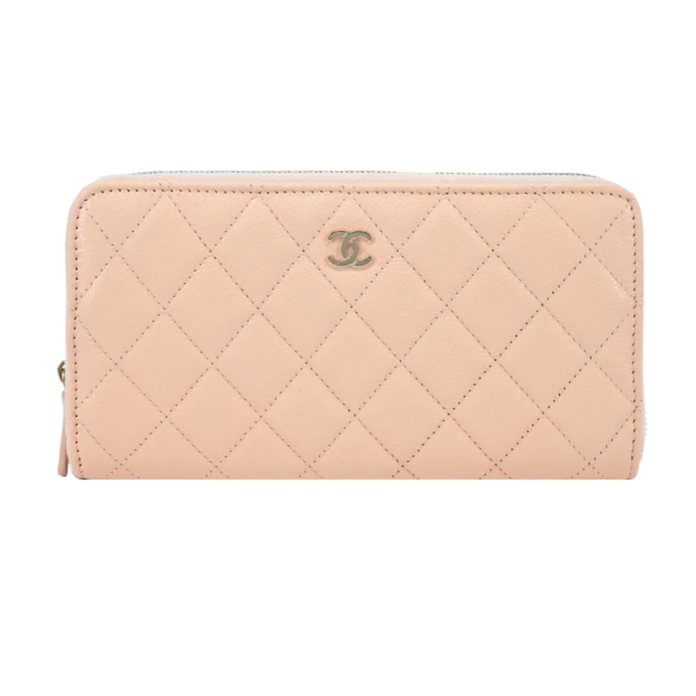 CHANEL經典雙C LOGO菱格紋小牛皮金釦兩用包(黑色) 歷史價格詳細信息