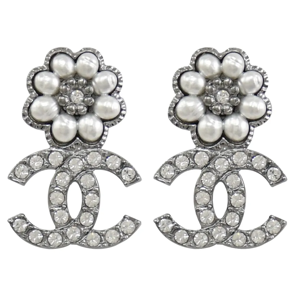 Chanel 雙C logo 珍珠 經典 耳環 歷史價格詳細信息