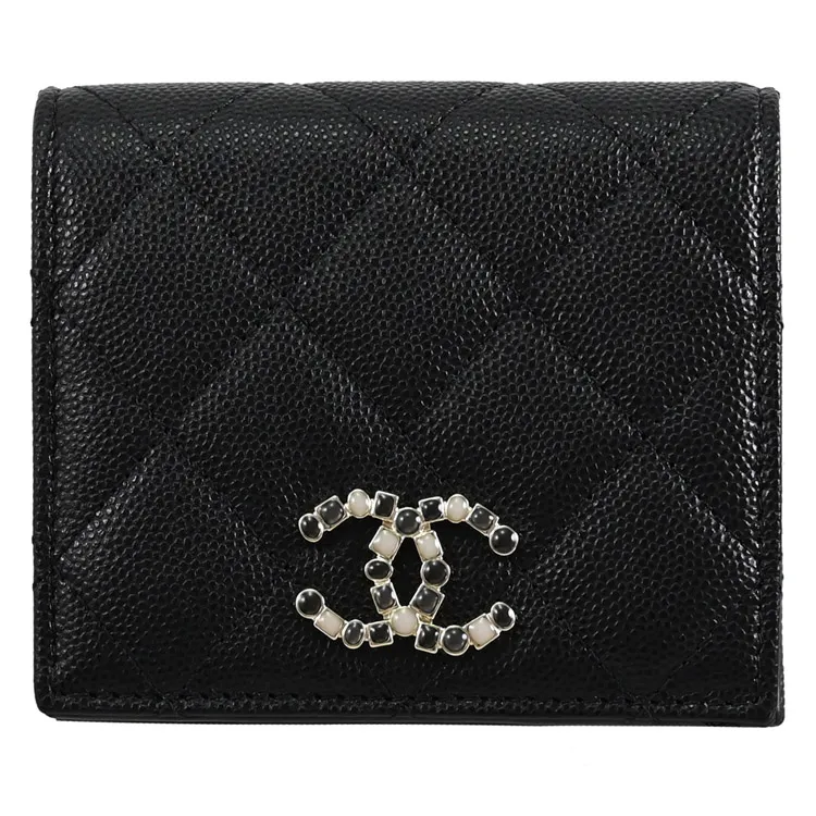 Chanel 爆款雙C人氣短筒靴黑色皮穿鏈 歷史價格詳細信息