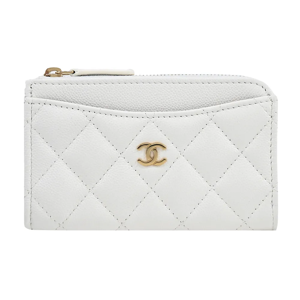 CHANEL經典雙C LOGO小牛皮環釦吊飾肩背/斜背包(黑色) 歷史價格詳細信息