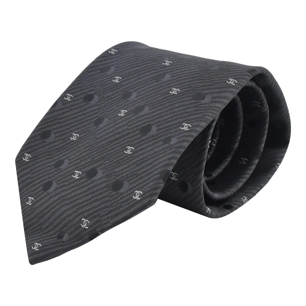 CHANEL 經典斜紋真絲領帶(藍色) 歷史價格詳細信息