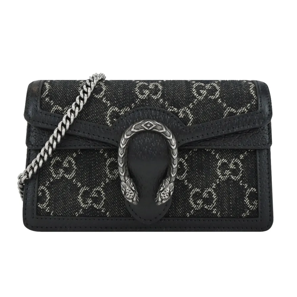 GUCCI經典GG Supreme帆布皮革飾邊束口水桶/後背包(棕色) 歷史價格詳細信息