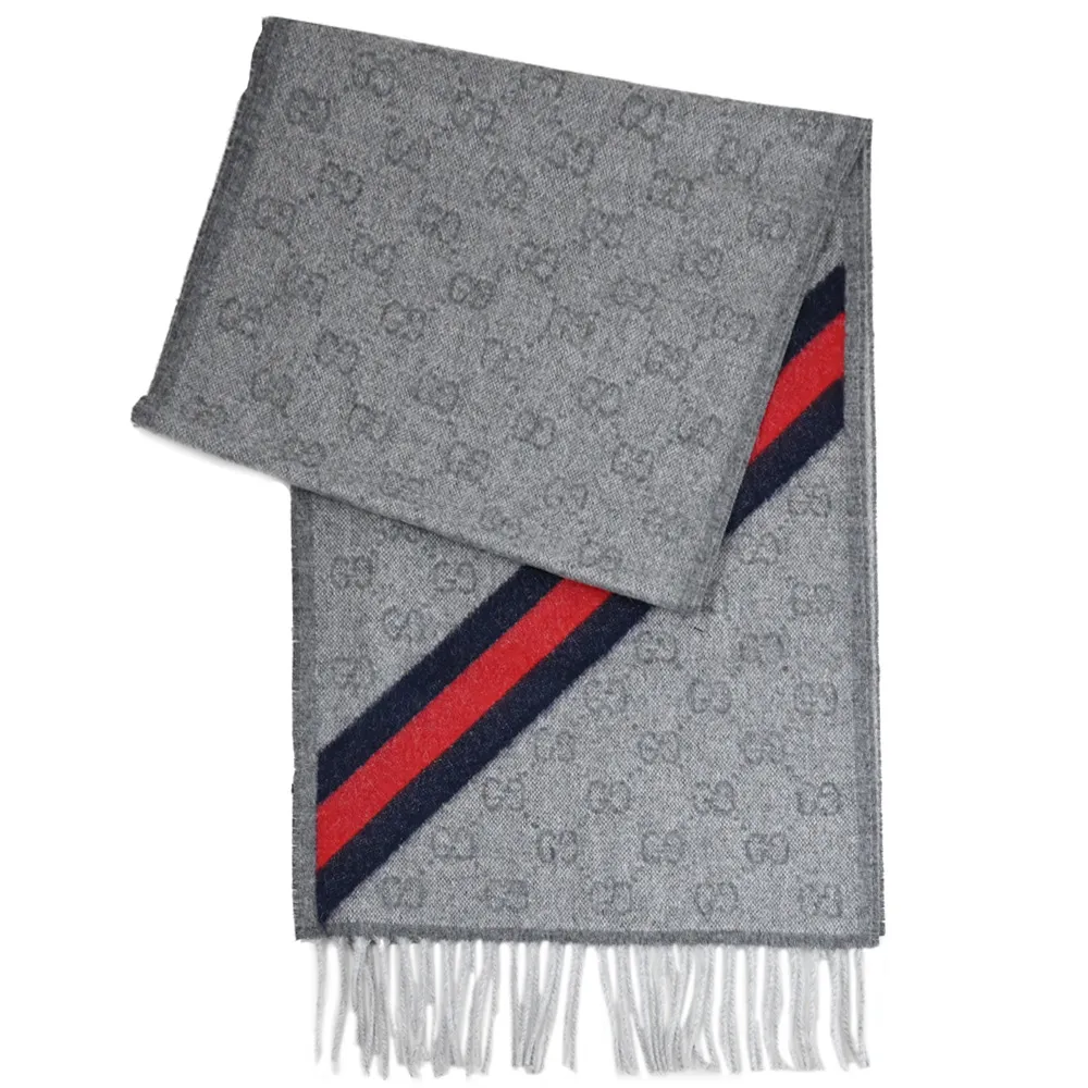 GUCCI 經典雙 LOGO緹花帆布皮革飾邊短夾(附零錢/卡其) 歷史價格詳細信息