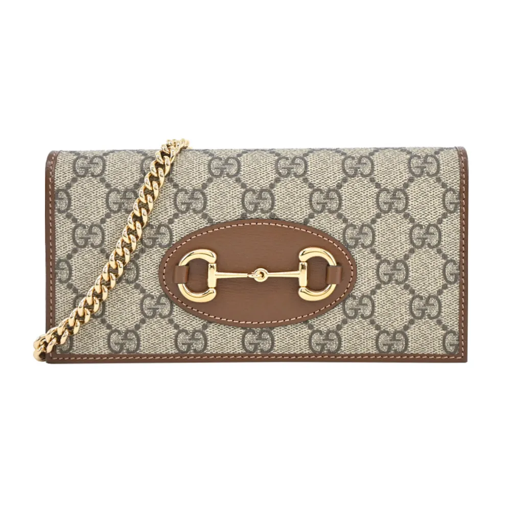 GUCCI Horsebit 1955 GG Supreme帆布手機斜背包(白色) 625615 92TCG 9761 歷史價格詳細信息
