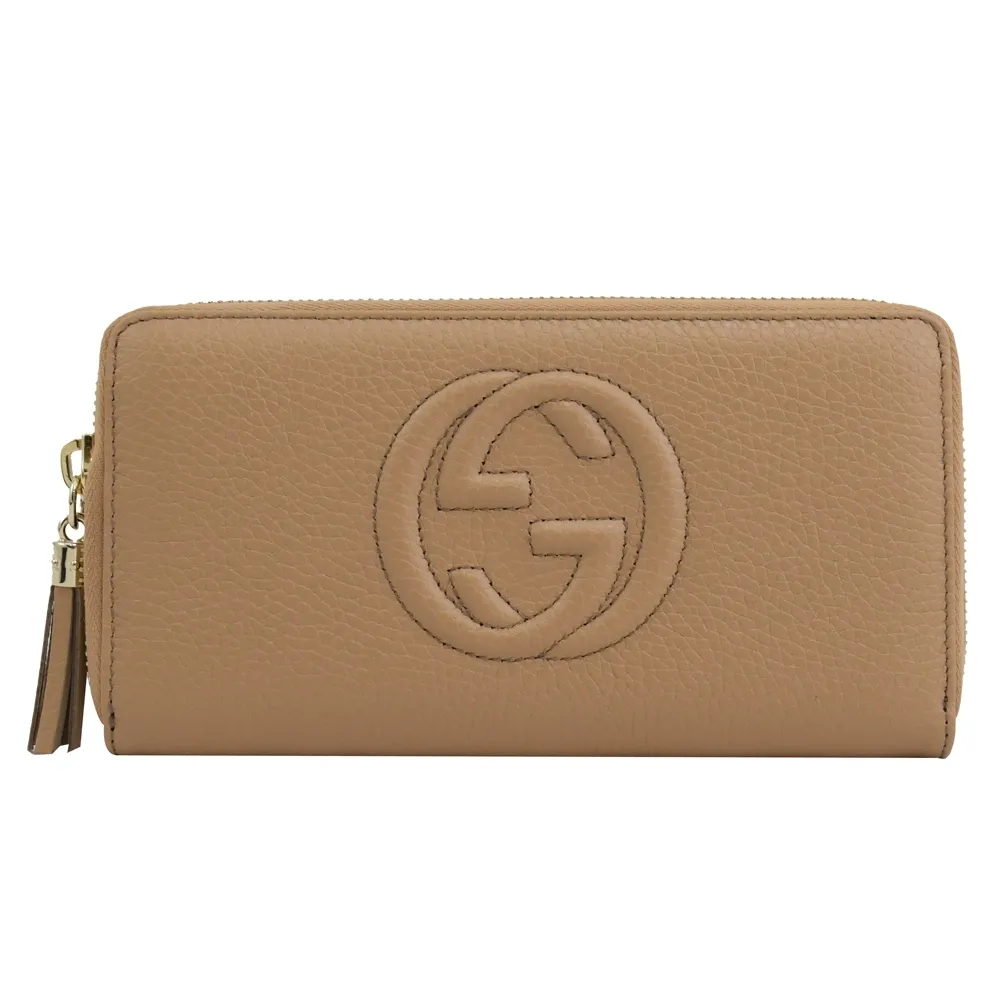 GUCCI 大雙G霧金logo牛皮4CM寬皮帶(黑色) 397660 AP00T 1000 歷史價格詳細信息