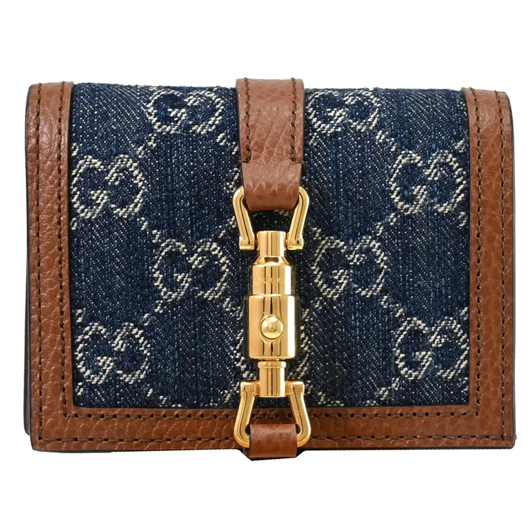 GUCCI Jackie 1961系列 GG Supreme帆布中號手提/肩背包(單寧藍) 歷史價格詳細信息