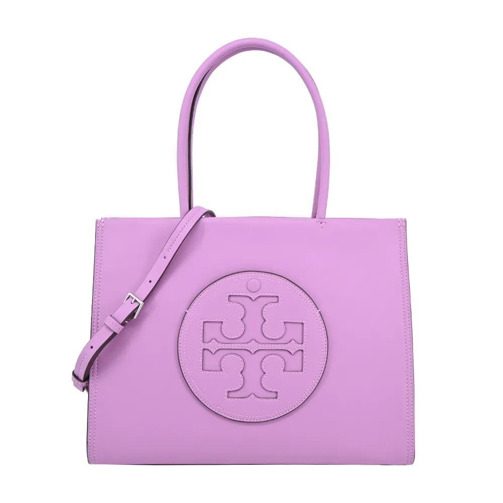TORY BURCH ELLA 經典縫線LOGO小號尼龍托特包-黑 歷史價格詳細信息