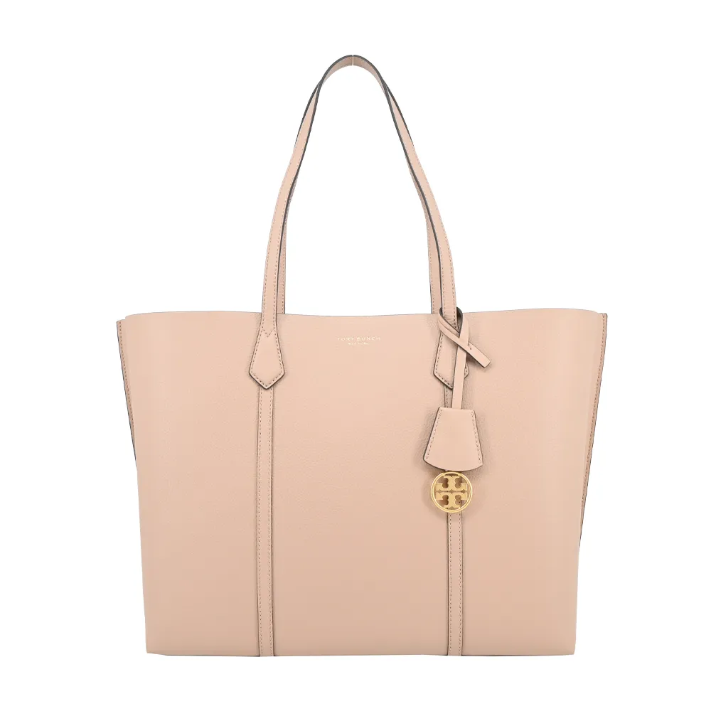 TORY BURCH Perry 荔枝皮革三層迷你托特包(淺茶色) 142616 905 歷史價格詳細信息