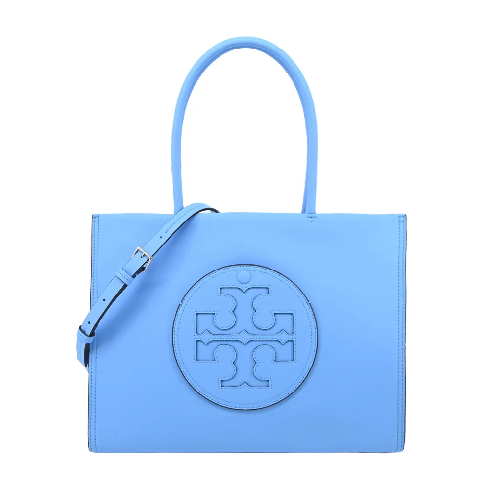 TORY BURCH ELLA 經典縫線LOGO小號尼龍托特包-黑 歷史價格詳細信息