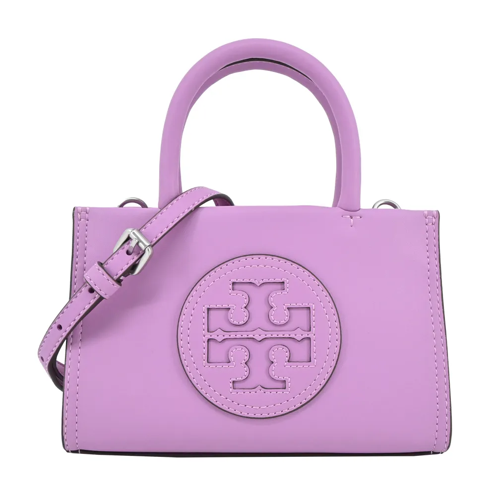 TORY BURCH ELLA 經典縫線LOGO小號尼龍托特包-黑 歷史價格詳細信息