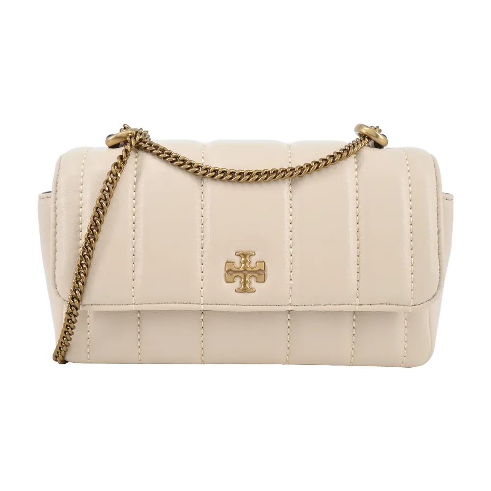 ????????Tory Burch Kira 鍊條 絎縫相機包 專櫃款TB 小羊皮菱格皮革 單肩斜跨包斜背包 歷史價格詳細信息