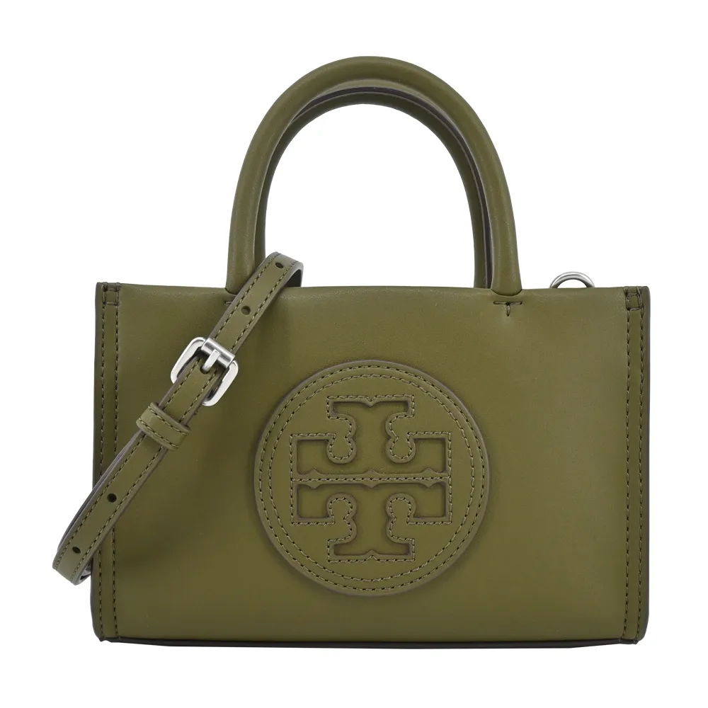 TORY BURCH ELLA 經典縫線LOGO小號尼龍托特包-黑 歷史價格詳細信息