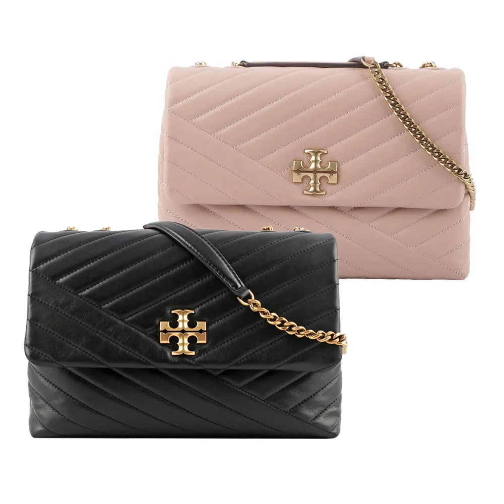 ????????Tory Burch Kira 鍊條 絎縫相機包 專櫃款TB 小羊皮菱格皮革 單肩斜跨包斜背包 歷史價格詳細信息