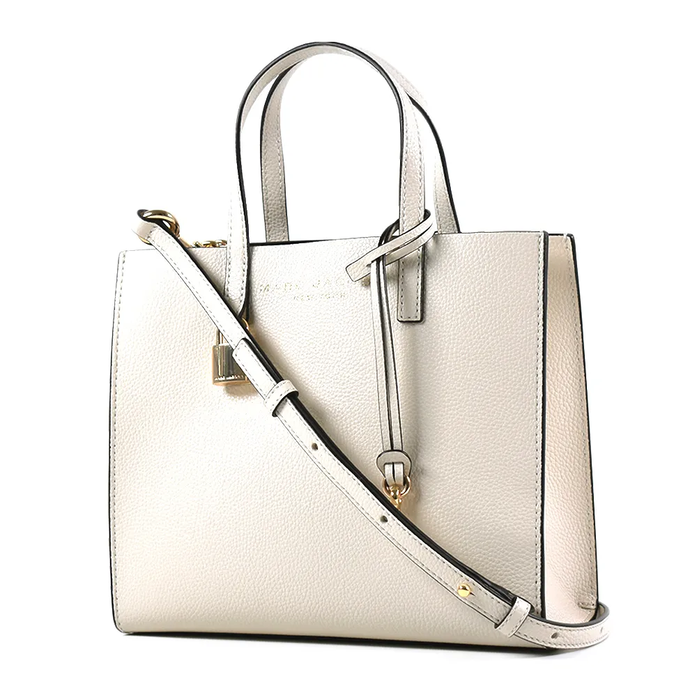 MARC JACOBS荔枝紋手提/斜背波士頓包-迷你/駝色 歷史價格詳細信息