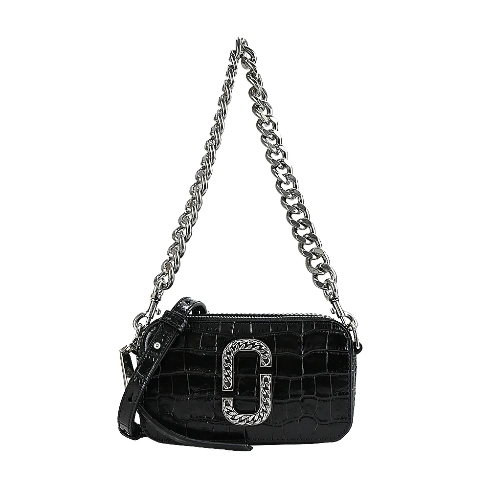 MARC JACOBS MJ SNAPSHOT DTM 防刮雙層斜背/相機包-銀白 歷史價格詳細信息