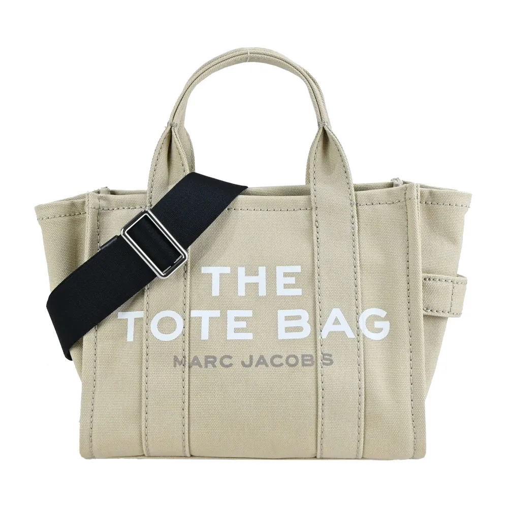 MARC JACOBS MJ 字母印花帆布兩用托特包-迷你/駝 歷史價格詳細信息
