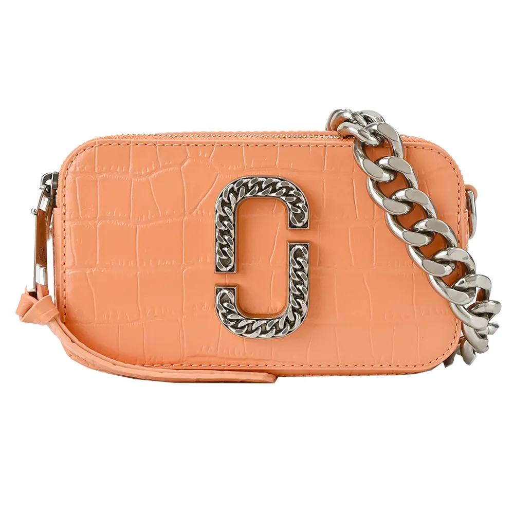 MARC JACOBS MJ SNAPSHOT DTM 防刮雙層斜背/相機包-銀白 歷史價格詳細信息