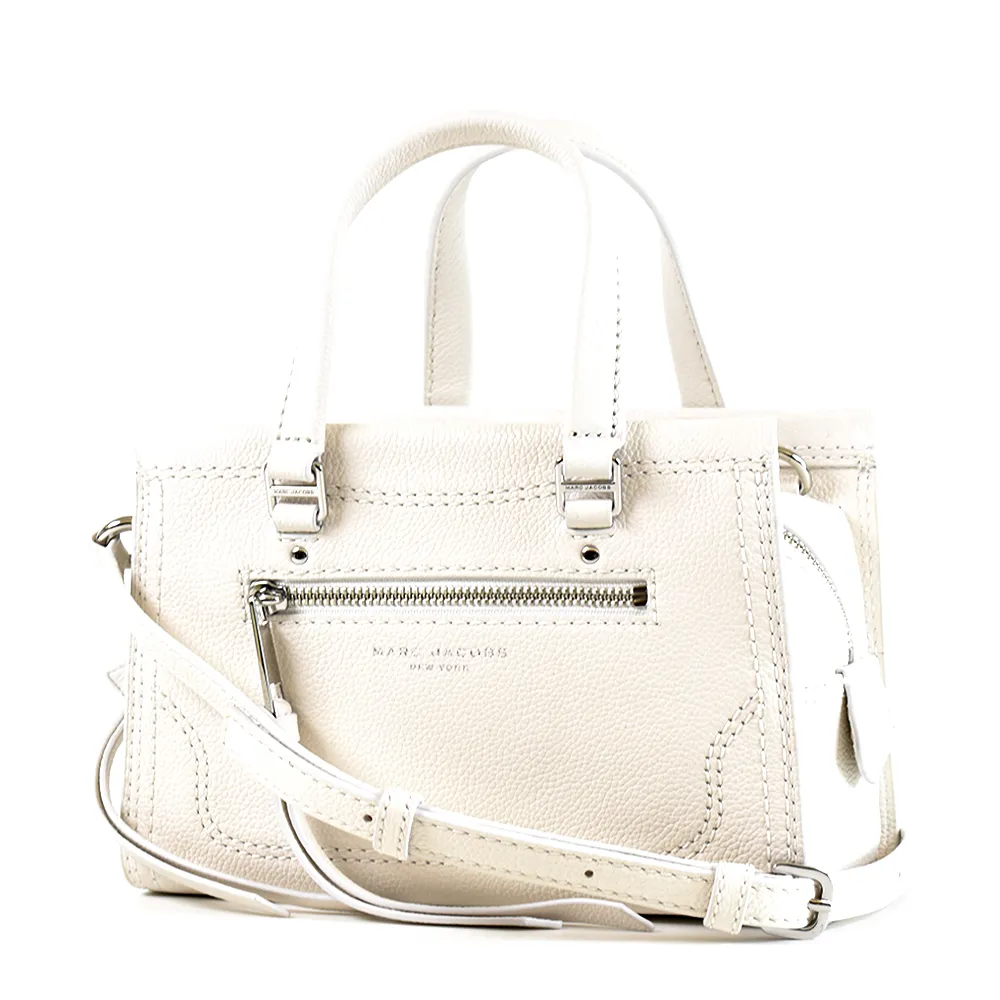 MARC JACOBS 荔枝紋流蘇拉鍊手提/斜背二用包-黑色 歷史價格詳細信息