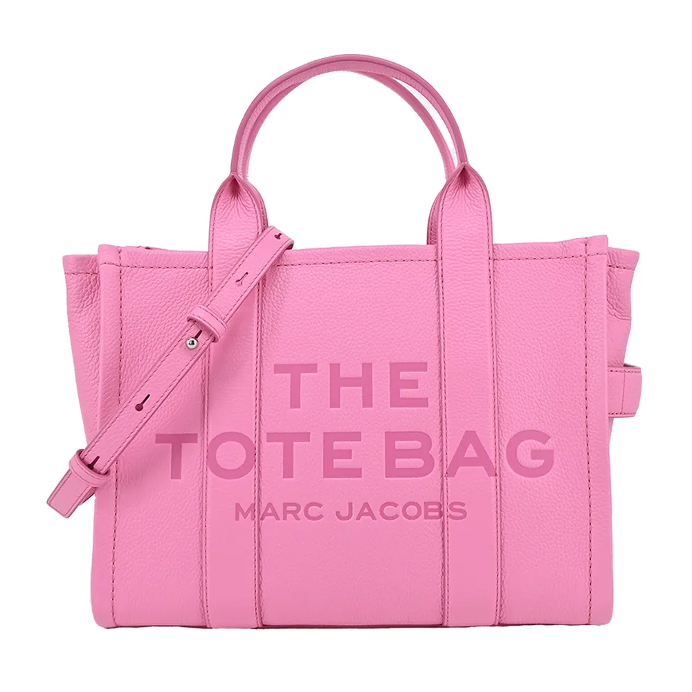 MARC JACOBS The Leather TOTE 皮革兩用托特包-小/黑 歷史價格詳細信息