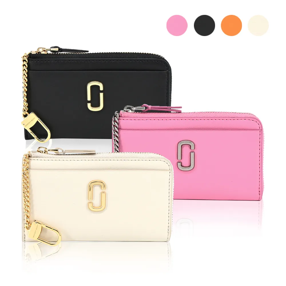 Marc Jacobs雙色 拉鍊牛皮手拿/手機包 皮夾 短夾 廠商直送 歷史價格詳細信息