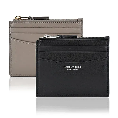 Marc Jacobs雙色 拉鍊牛皮手拿/手機包 皮夾 短夾 廠商直送 歷史價格詳細信息