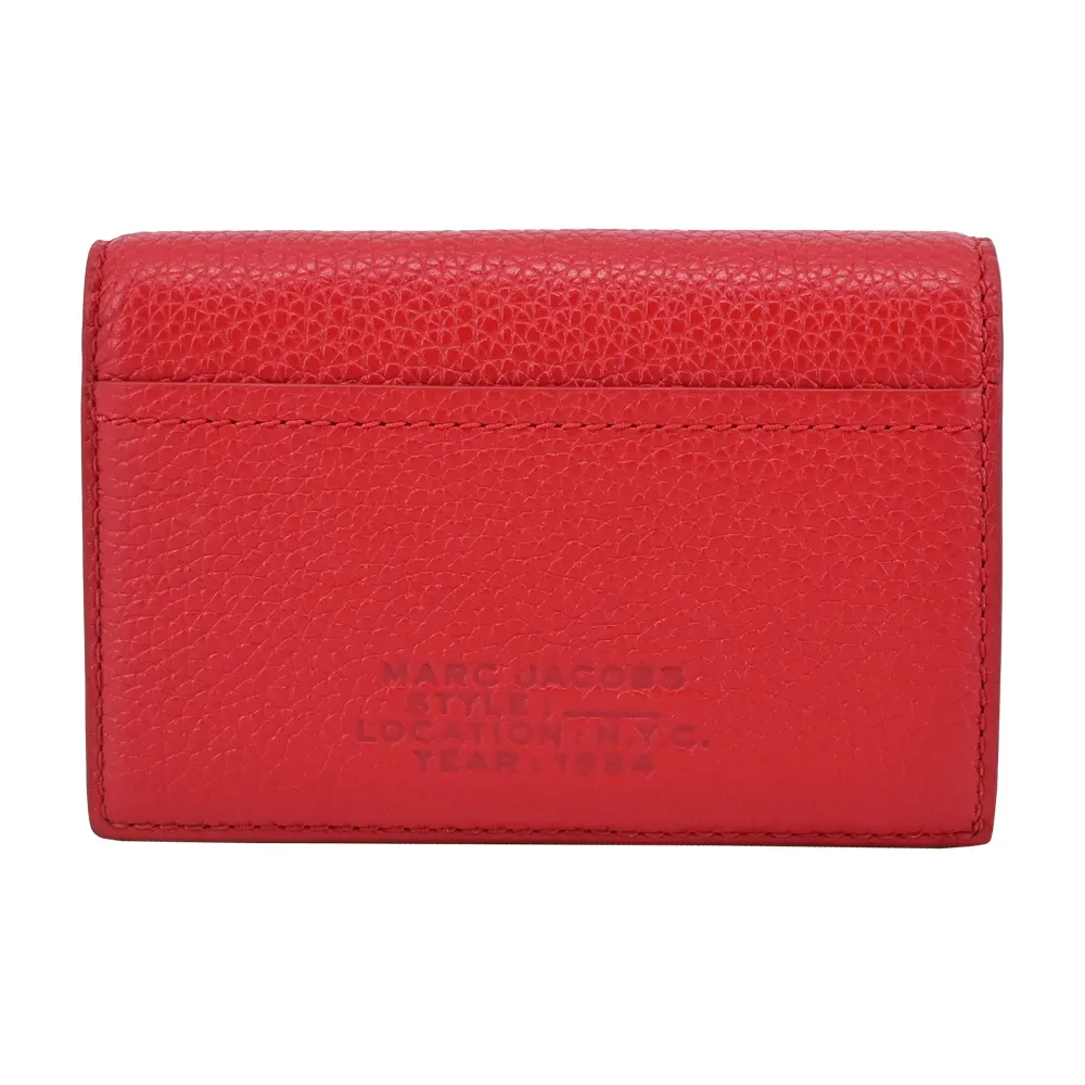 MARC JACOBS THE LEATHER 荔枝紋對開零錢短夾-黑 歷史價格詳細信息