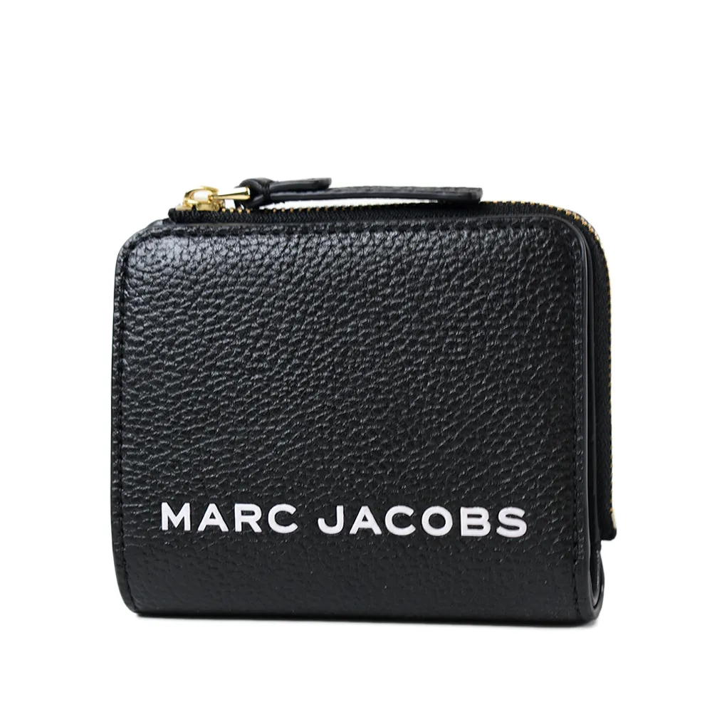 MARC JACOBS 專櫃款 雙J LOGO牛皮拉鍊短夾-雲白 歷史價格詳細信息