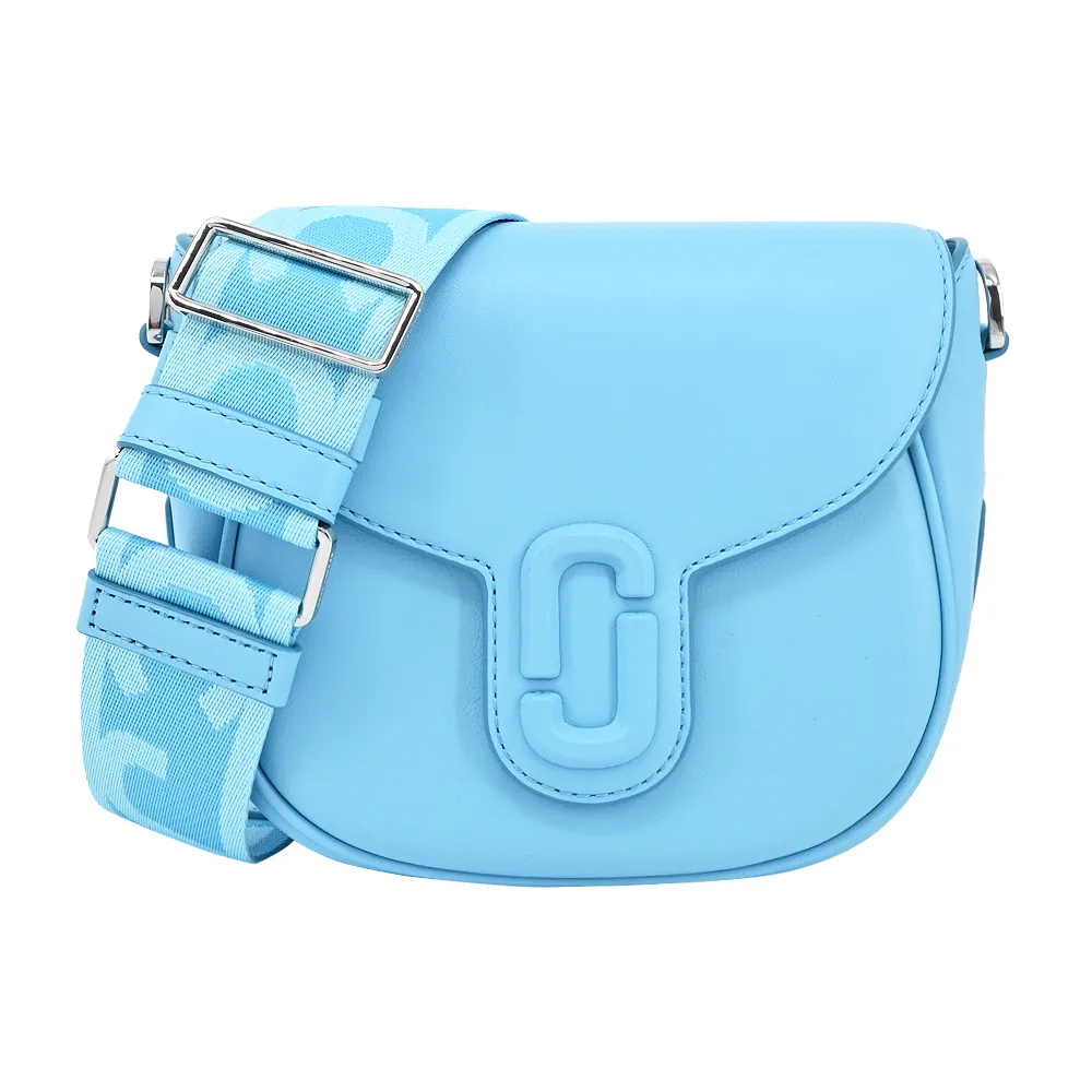 MARC JACOBS THE J MARC SADDLE 牛皮磁扣翻蓋斜背馬鞍包-小/黑 歷史價格詳細信息