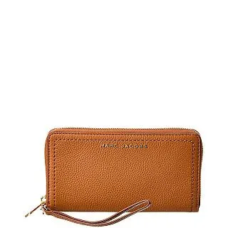 MARC JACOBS 荔枝紋手掛式拉鍊長夾-蜜桃粉 歷史價格詳細信息